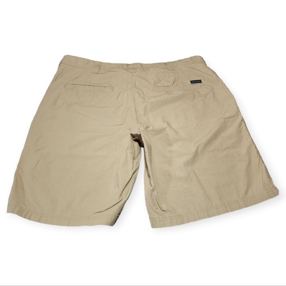 Columbia Shorts Mens Casual Cotton Hiking Outdoor Utility‎ Tan Khaki 38Wx9.5L - Picture 6 of 6